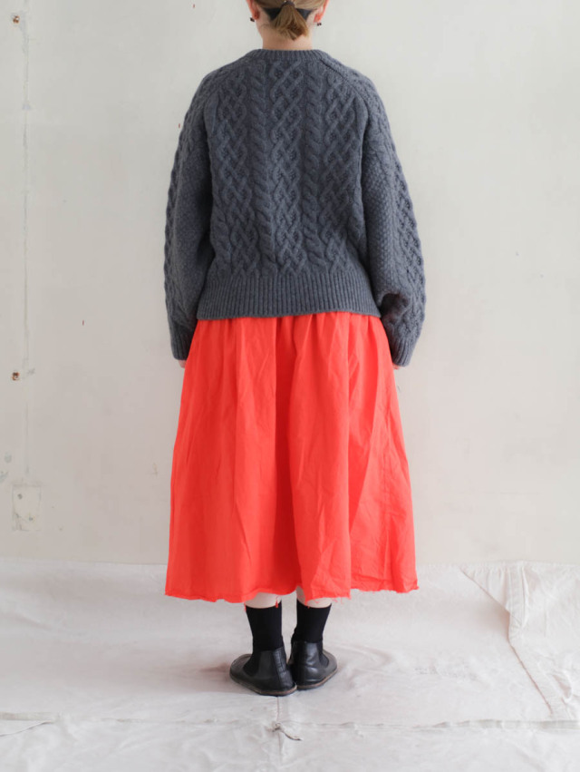 Veritecoeur ヴェリテクール｜リバーシブルスカート（レッド）VC-2761