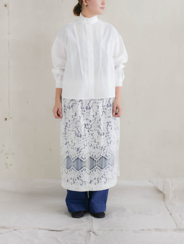 Veritecoeur ヴェリテクール｜レーススカート（ホワイト）VC-2763