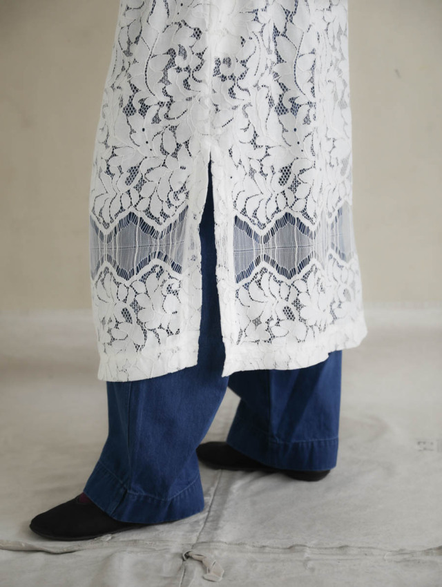 Veritecoeur ヴェリテクール｜レーススカート（ホワイト）VC-2763