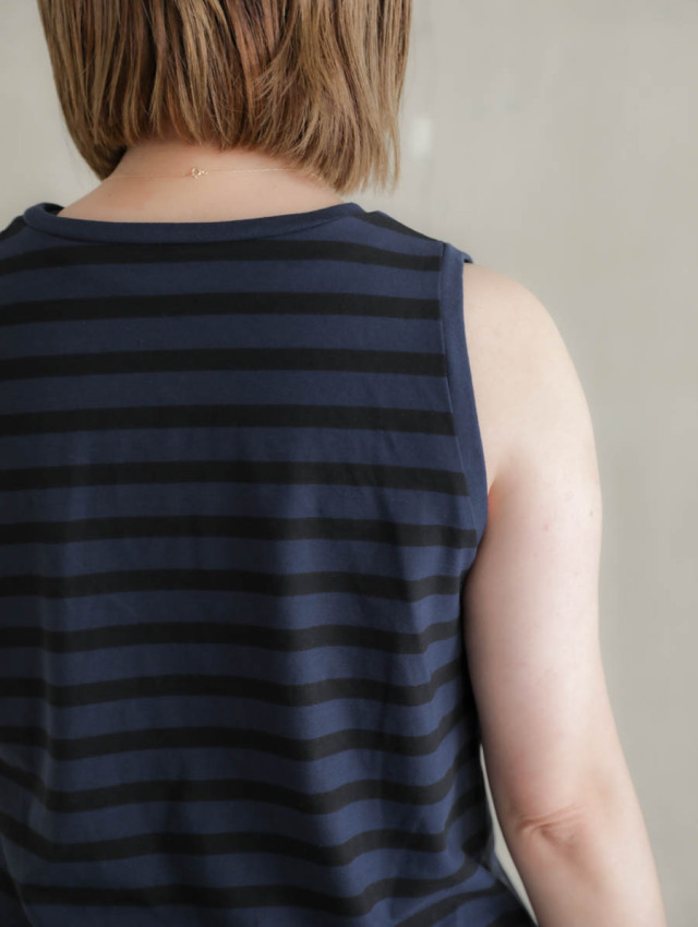 Veritecoeur ヴェリテクール｜NO-/S BORDER（ネイビー×ブラック