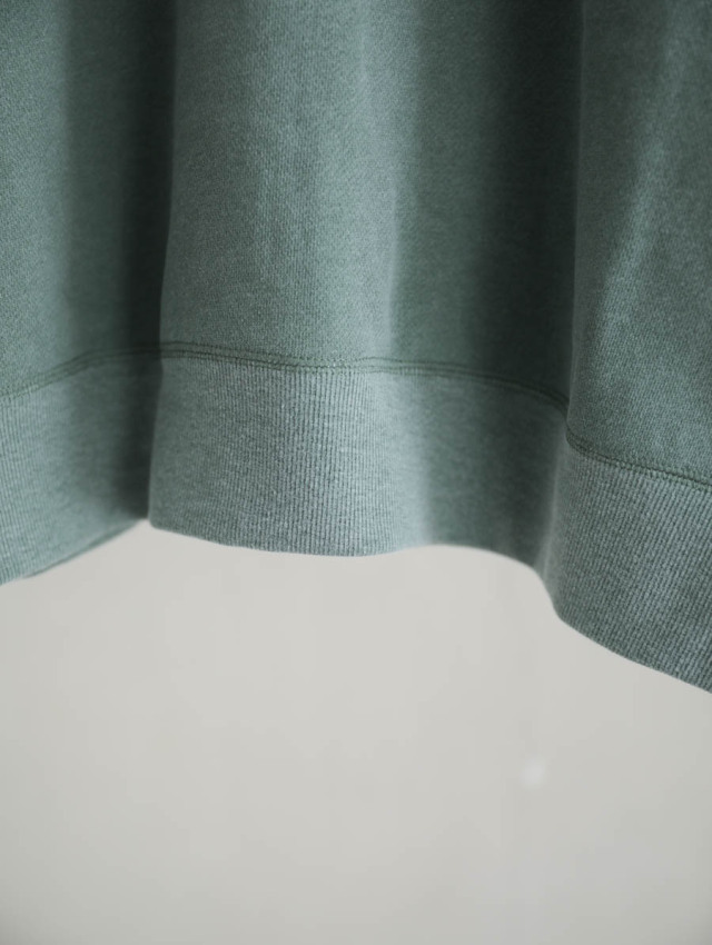 Veritecoeur ヴェリテクール｜ヴィンテージ裏毛PULL OVER GREEN