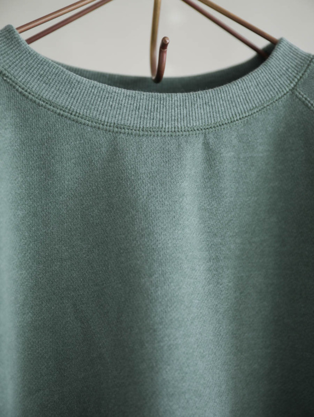 Veritecoeur ヴェリテクール｜ヴィンテージ裏毛PULL OVER GREEN