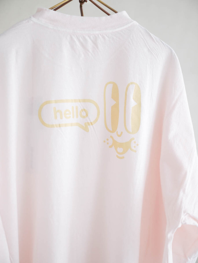 Veritecoeur VCC502 プリントTシャツ2色セット　ピンク　グレー Veritecoeur ヴェリテクール｜PRINT TEE（ピンク）［品番：VCC-502］