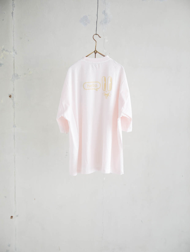 Veritecoeur ヴェリテクール｜PRINT TEE（ピンク）［品番：VCC-502］