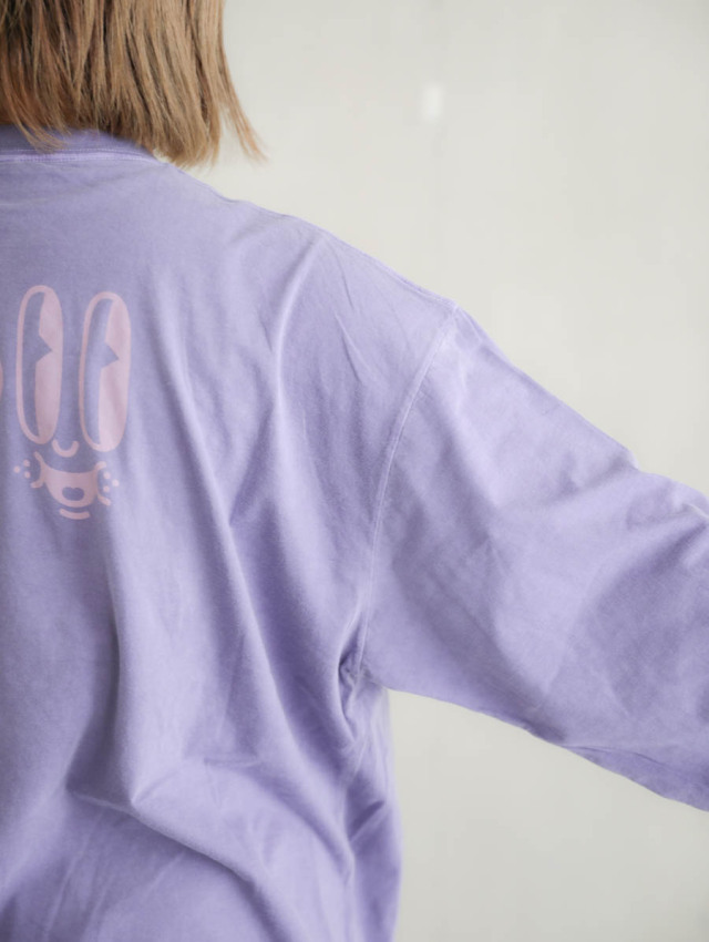 Veritecoeur ヴェリテクール｜PRINT L/S TEE（パープル）［品番