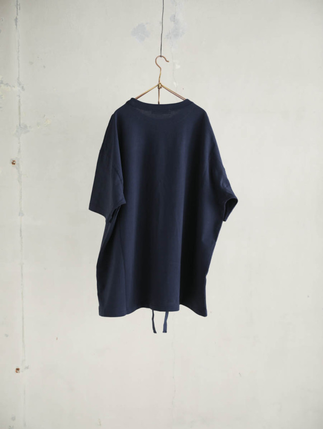 Veritecoeur ヴェリテクール｜シャーリング S/S PULL OVER NAVY