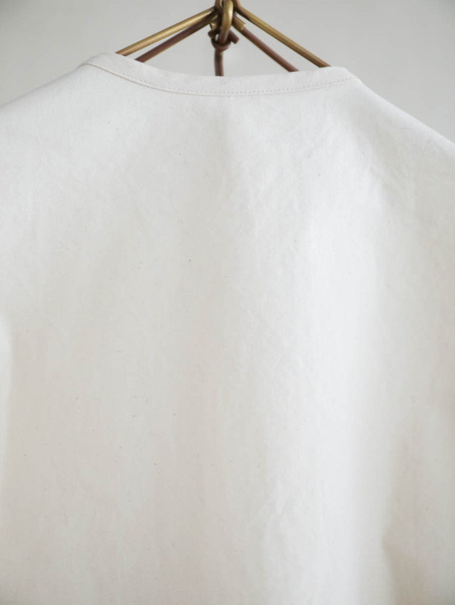 Yoli ヨリ｜コットンシンプルジャケット（オフホワイト）