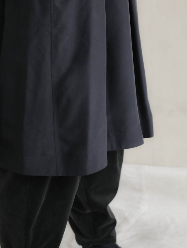 Yoli ヨリ Silk tunic シルクチュニック Yoli ヨリ｜Silk flare tunic ホワイト