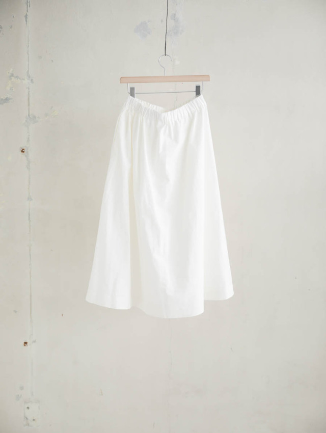 Yoli Cotton gather skirt サイズ2 オフホワイト 【公式通販】