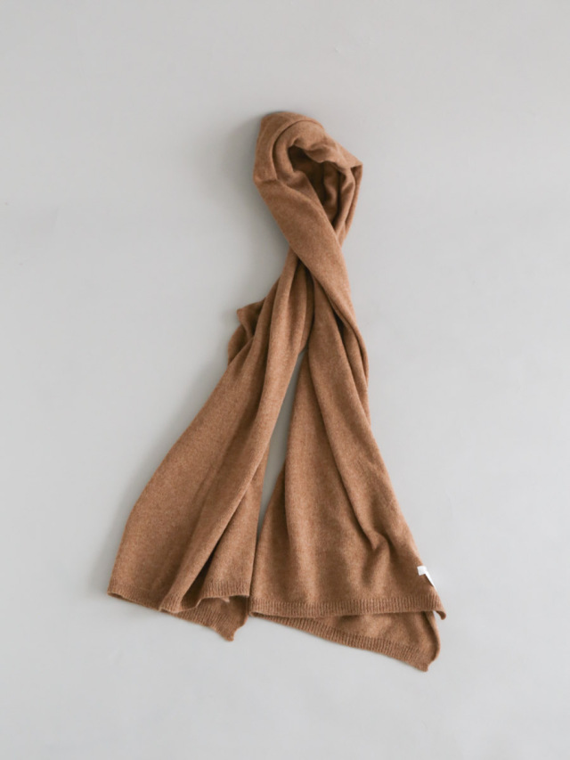 yourwear ユアウェア / ベビーアルパカプレーンストール 