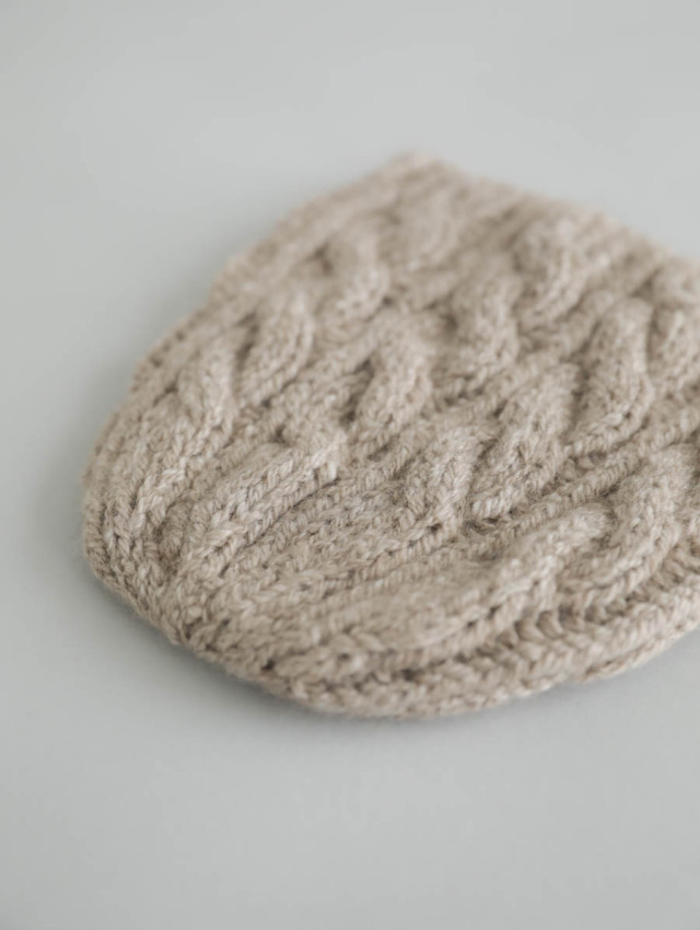 yourwear ユアウェア｜カシミヤケーブルニットキャップ