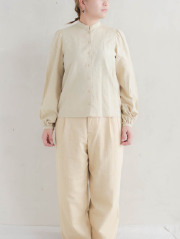 humoresque stand collar shirt ユーモレスク シャツ humoresque | ユーモレスク