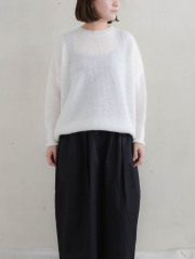 未使用　TORICI トリチ　シルクモヘヤビックセーターホワイト 未使用 TORICI トリチ シルクモヘヤビックセーターホワイト - メルカリ