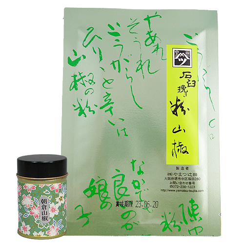 やまつ辻田石臼挽き粉山椒（缶付）