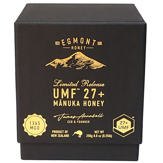 エグモントハニー マヌカハニー MGO1365+(UMF27+) 250g ギフトボックス