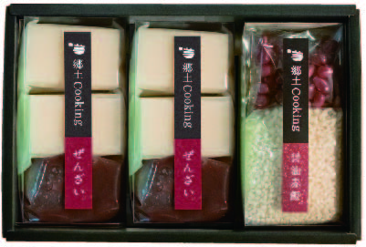 Cookingぜんざい餅セット