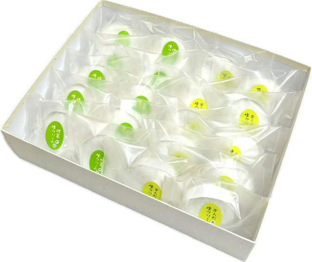 生クリーム大福 ずんだ10・抹茶10