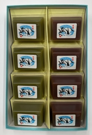 涼菓水ようかん8個入(こし4個・抹茶4個)