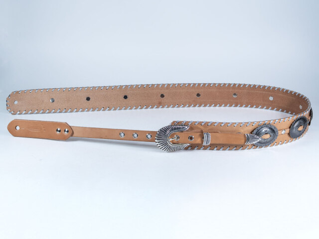 Dru Whitefeather ギターストラップ　中古品 Dru Whitefeather EE （本革ギターストラップ） Made in USA