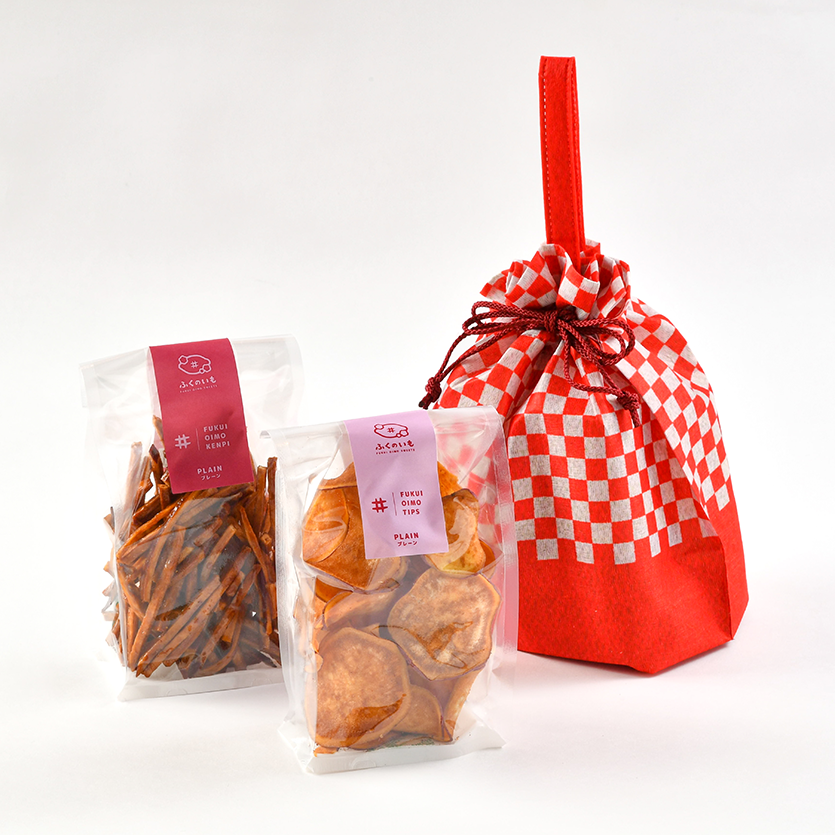 ふくのいも至福のうまいも巾着セット