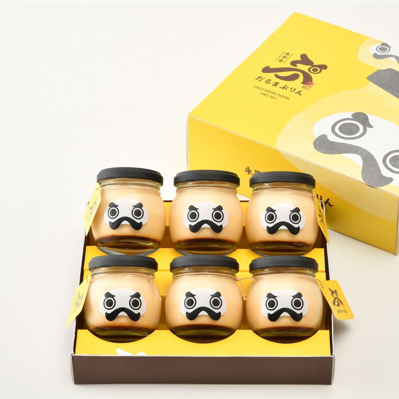 だるまぷりん（ぷれーん）6個入＜冷蔵＞