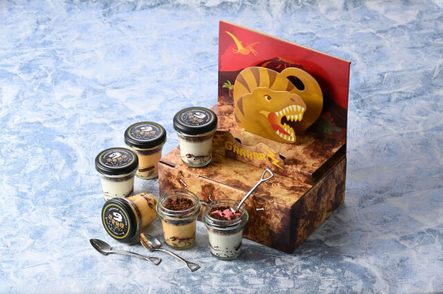 【期間限定ホワイトデーセット！】恐竜発掘プリン 6個入