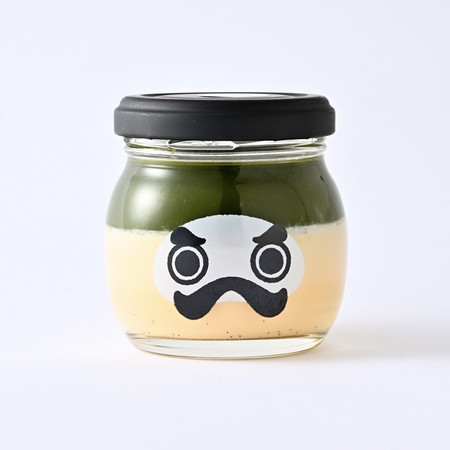 だるまぷりん　抹茶水ようかん