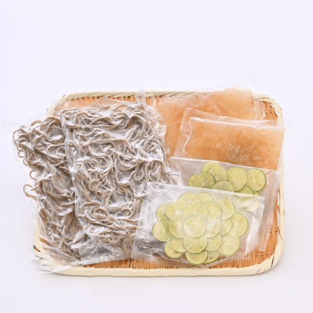 すだち蕎麦,十割蕎麦