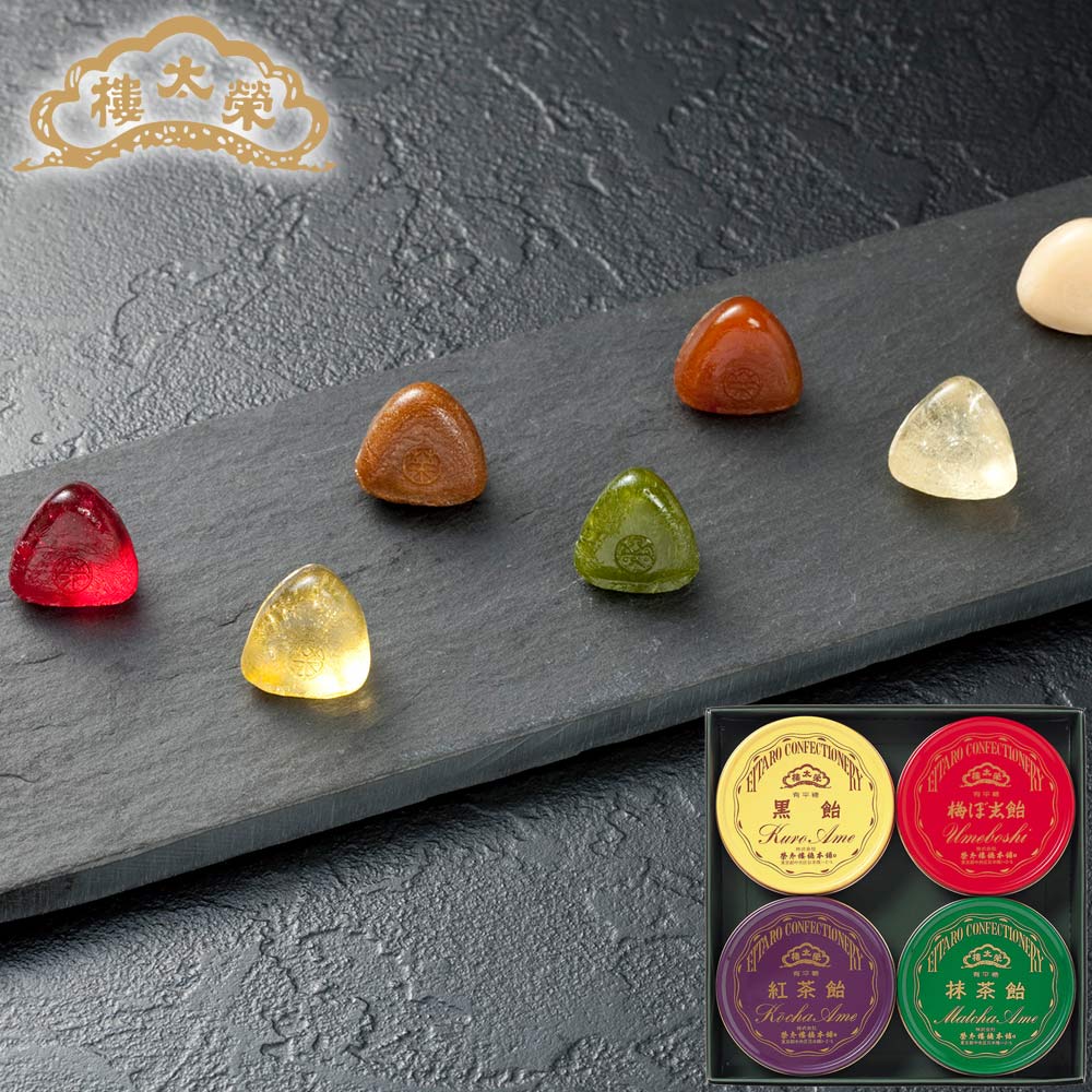 榮太樓 榮太樓飴　4缶入