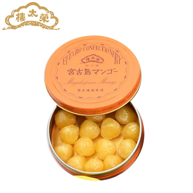榮太樓 果汁飴 ポケット缶 宮古島マンゴー 50g