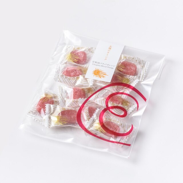 あめやえいたろう 果汁あめ 太陽のウインク 宇和島ブラッドオレンジ 10粒入