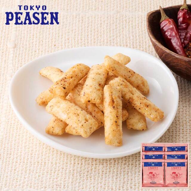 東京ピーセン やげん堀七味唐辛子 6袋入