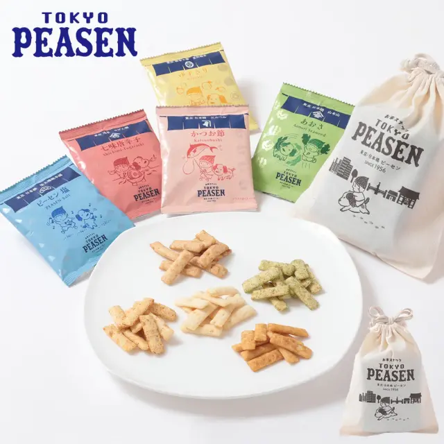 東京ピーセン 巾着 5種 5袋入
