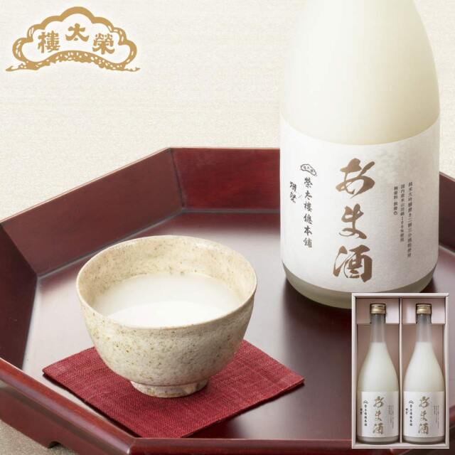 【販売終了】榮太樓 あま酒　榮太樓總本鋪×獺祭　2本入り