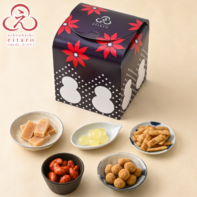 【11月13日販売開始予定】【季節限定】にほんばしえいたろう 雪だるまキューブBOX