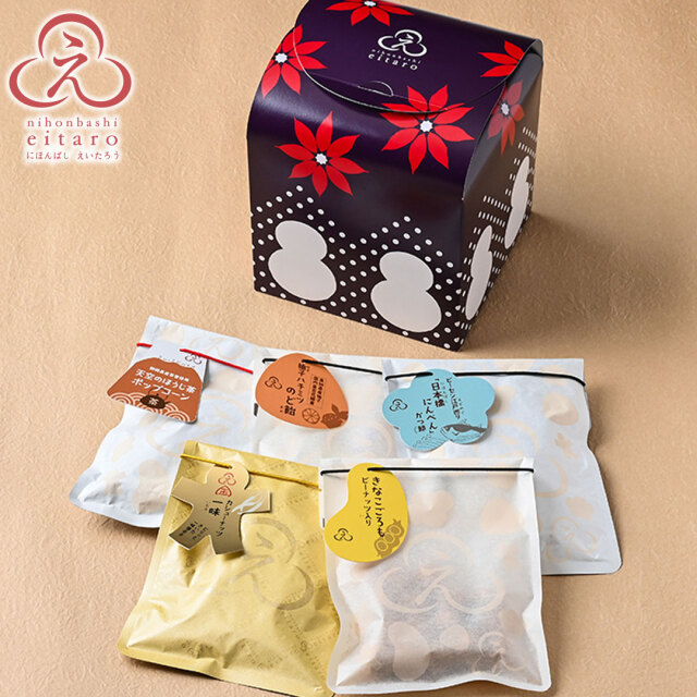 【季節限定】にほんばしえいたろう 雪だるまキューブBOX