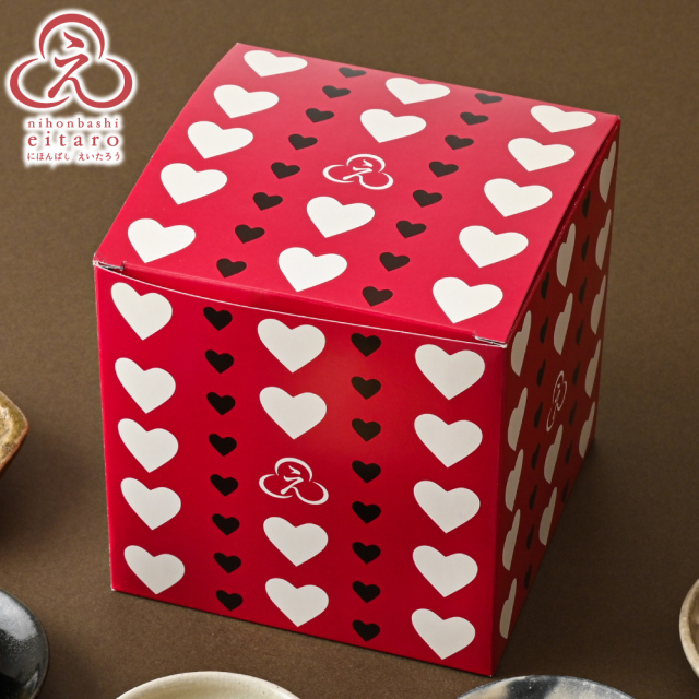 販売終了】【季節限定】にほんばしえいたろう ハートキューブBOX【榮太