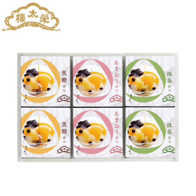 送料無料】あんみつ詰合せ EOA 6個入【榮太樓公式オンラインストア】