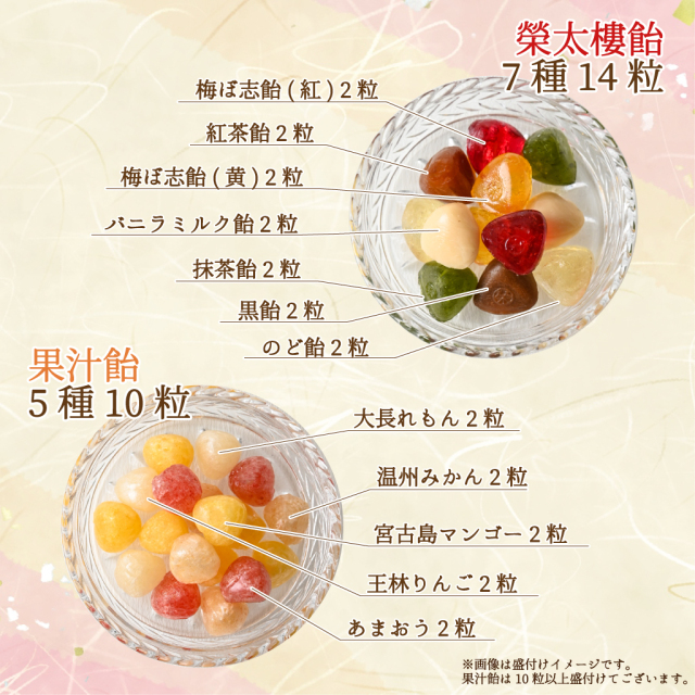 榮太樓 5年そなえようかん 10本入＆榮太樓飴 果汁飴 12種24粒入 保存食