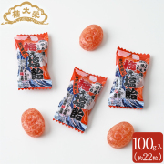 【販売季節外】榮太樓 梅ぇ 塩飴 100g入 約22粒