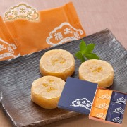 【販売終了】【季節商品】榮太樓 甘夏金鍔 12個入（名代金鍔×6個・甘夏金鍔×6個）