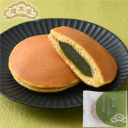 【販売季節外】【季節商品】榮太樓 日本橋どらやき 天空の抹茶 1個