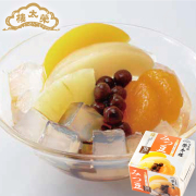 榮太樓 和菓子屋のみつ豆　黒みつ　6個