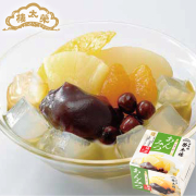 榮太樓 和菓子屋のあんみつ　抹茶みつ　6個