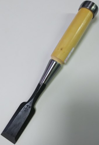 礒野信夫鏨製作所 狐 キツネ 木成追入鑿 グミ柄 24mm