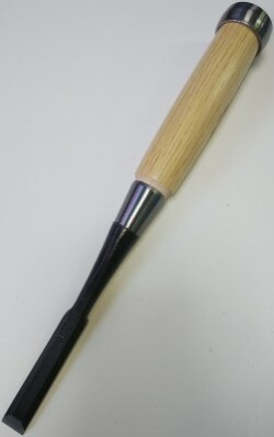 宮永鑿製作所 木成追入鑿 白樫柄 12mm