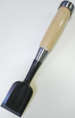 宮永鑿製作所 木成追入鑿 白樫柄 42mm