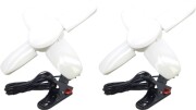 WING ACE （熱田資材） LED電球付クリップランプ スーパールミネX60CL SLX-60CL 2個セット