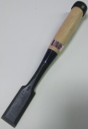 高昇鑿製作所 高昇 追入鑿 白樫柄 24mm