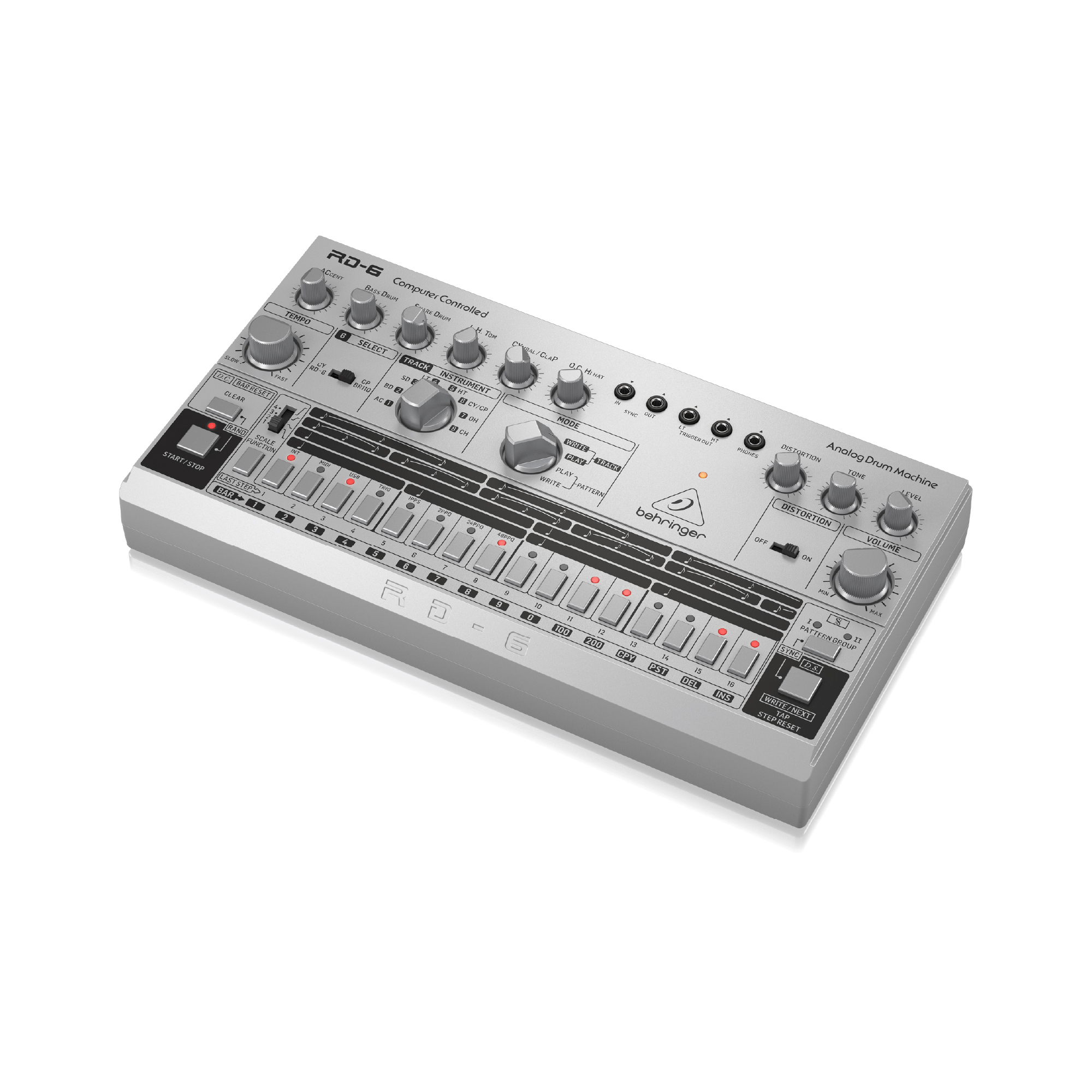 Behringer TD-3 RD-6 SR シルバー ベリンガー Behringer TD-3 RD-6 SR シルバー ベリンガー BEHRINGER TD-3-SR